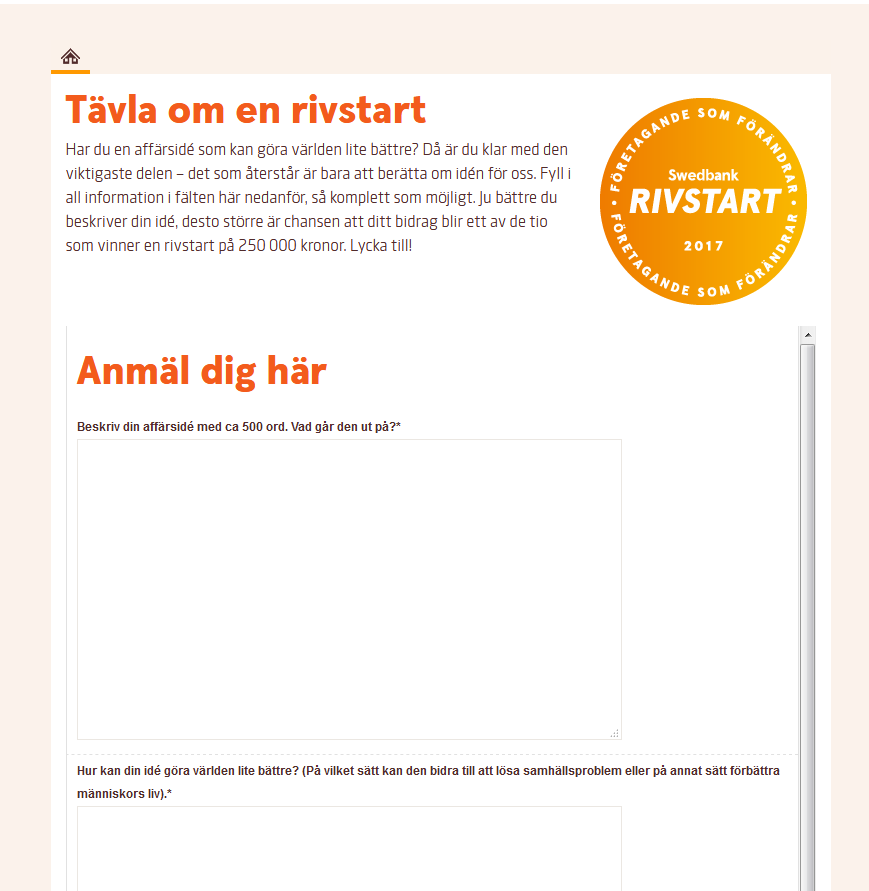 rivstart swedbank